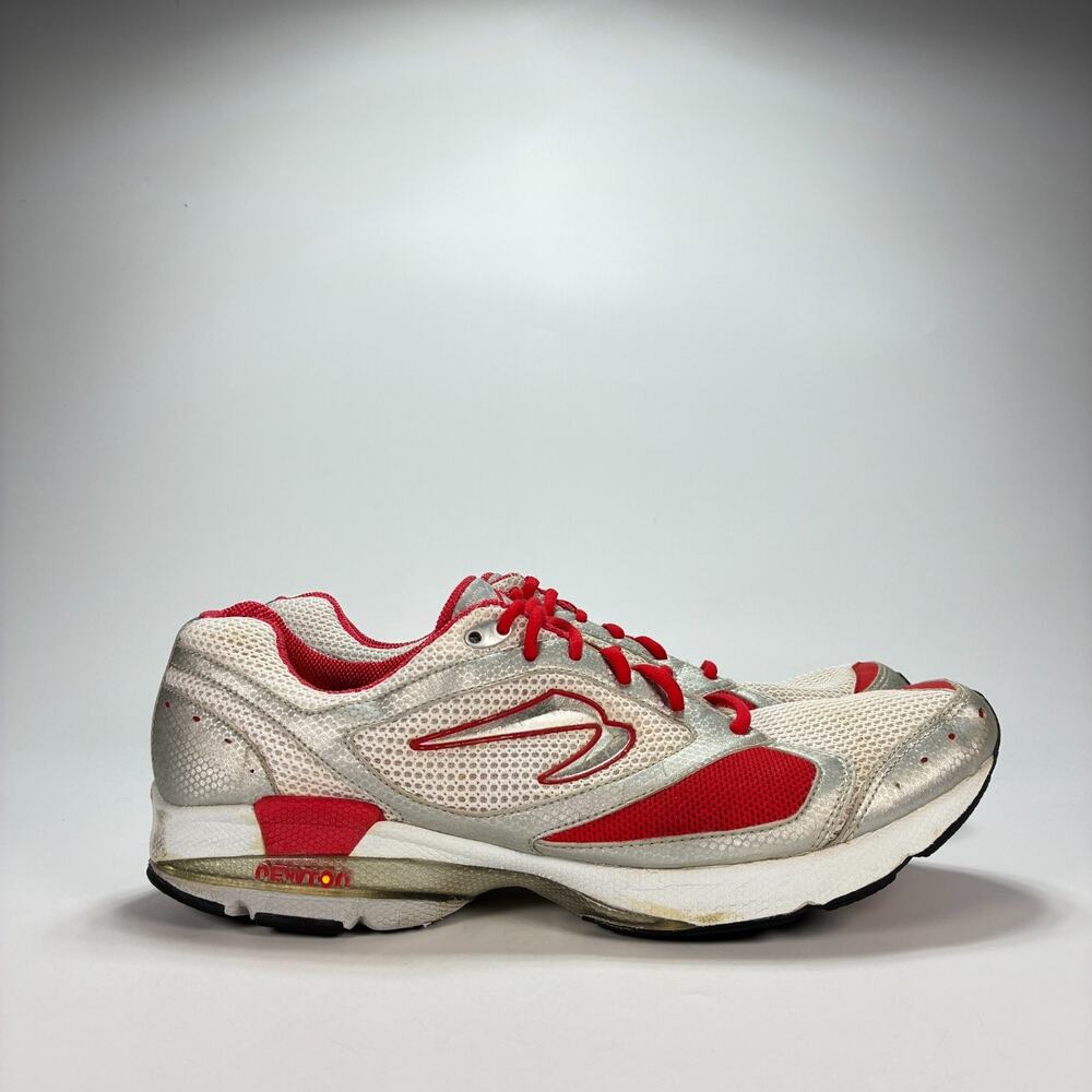 Newton Sir Isaac S White Red Lightweight Stability Running Shoes Men’s Size 14